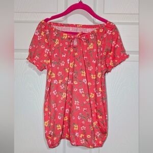 NWOT! TCP Coral Bubble Top - Sz 10/12